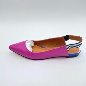 FOWT Slingback Flats for Women Pointed Toe Ballet Flats Shoes Women